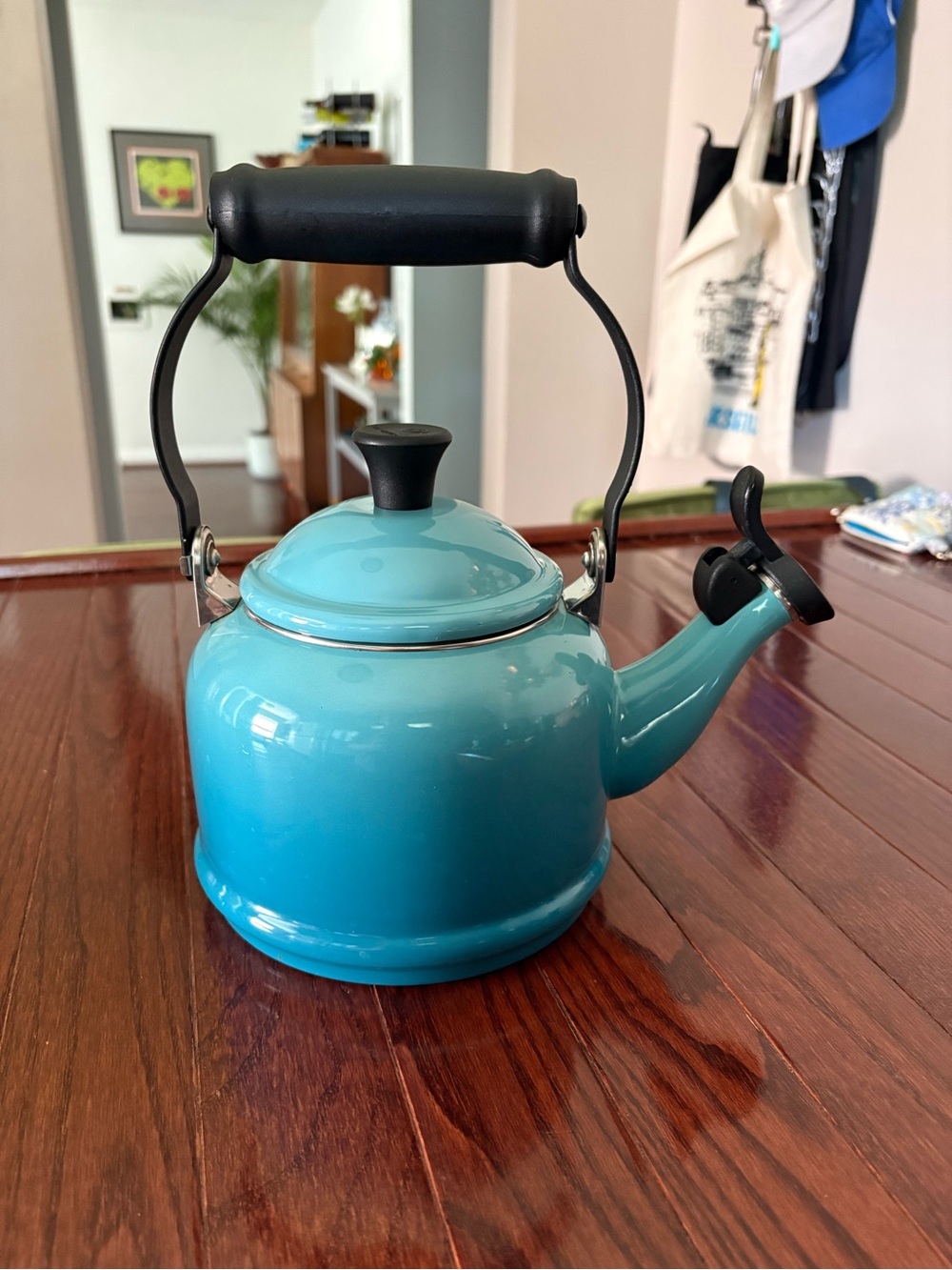 Le Creuset Tea Kettle Caribbean 1.25qt